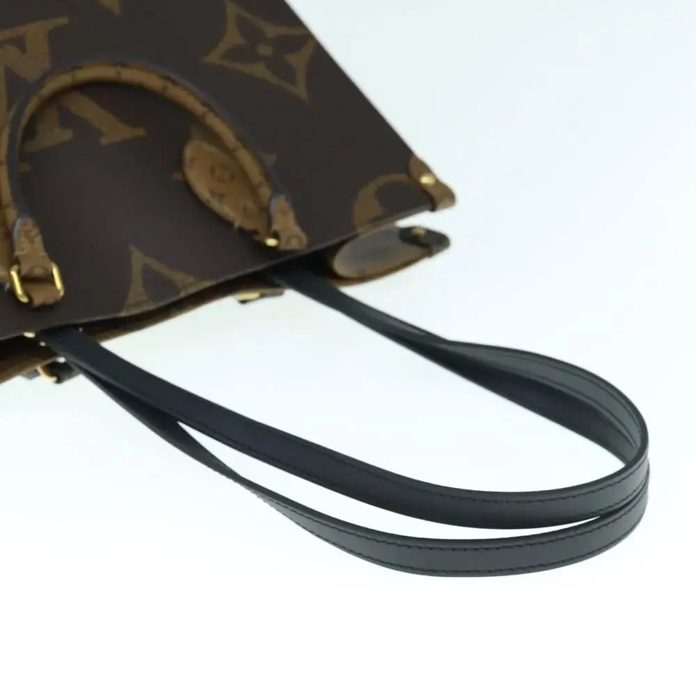 LOUIS VUITTON Monogram Reverse Giant On The Go MM Tote Bag M45321